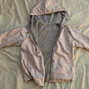 Grey Windbreaker